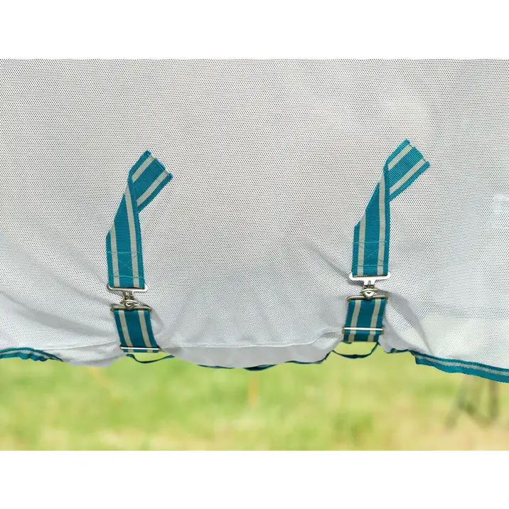 WEATHERBEETA COMFITEC ZEPHYR PLUS MESH COMBO NECK SILVER/TEAL GREEN/STONE