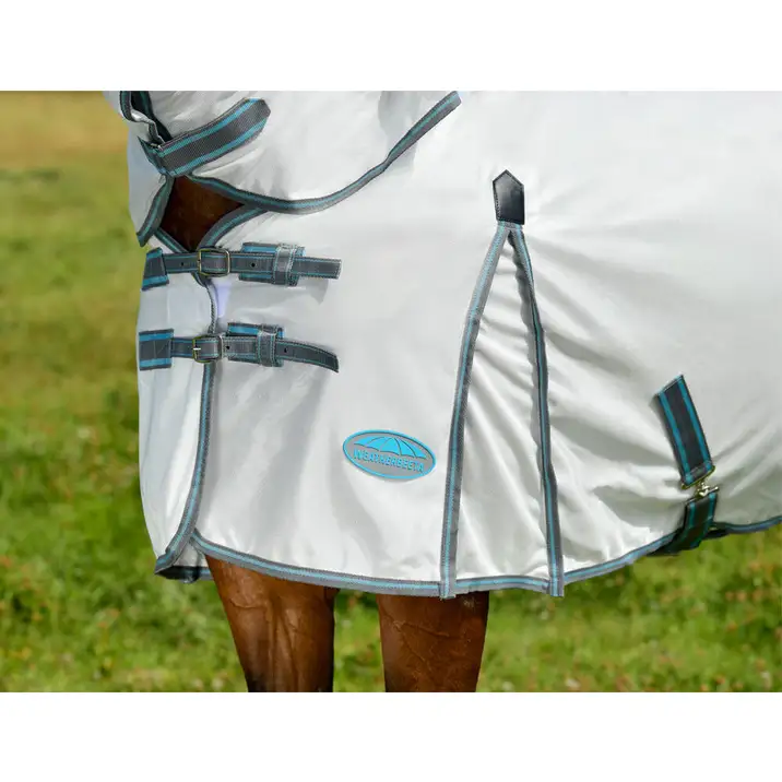 WEATHERBEETA COMFITEC ESSENTIAL MESH II COMBO NECK WHITE/GREY/BRIGHT