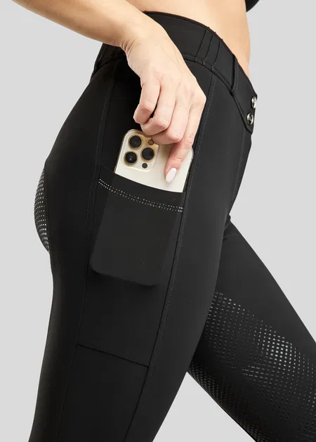 Montar MoZuna REFINED Breeches w. Pintucks and Gun  Metal Crystals F/G