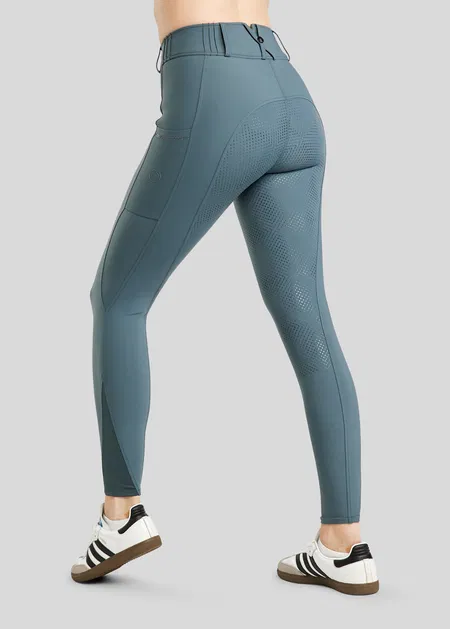 Montar MoZuna REFINED Breeches w. Pintucks and Gun  Metal Crystals F/G