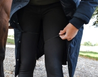 Montar Dicte extralong jacket with slits