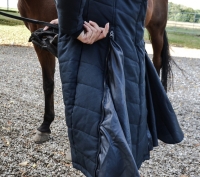 Montar Dicte extralong jacket with slits