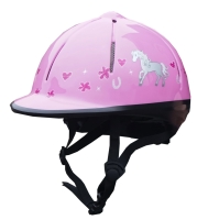 RH VEILIGHEIDSHELM RIDER PINK
