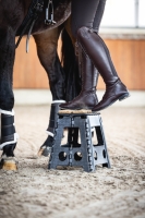 Opvouwbaar krukje met deurmat