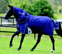 WEATHERBEETA COMFITEC PLUS DYNAMIC TURNOUT DETACH-A-NECK 220G Navy/Forest Green 5'0