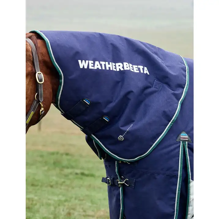 WEATHERBEETA COMFITEC PLUS DYNAMIC TURNOUT DETACH-A-NECK 100G NAVY/FOREST GREEN