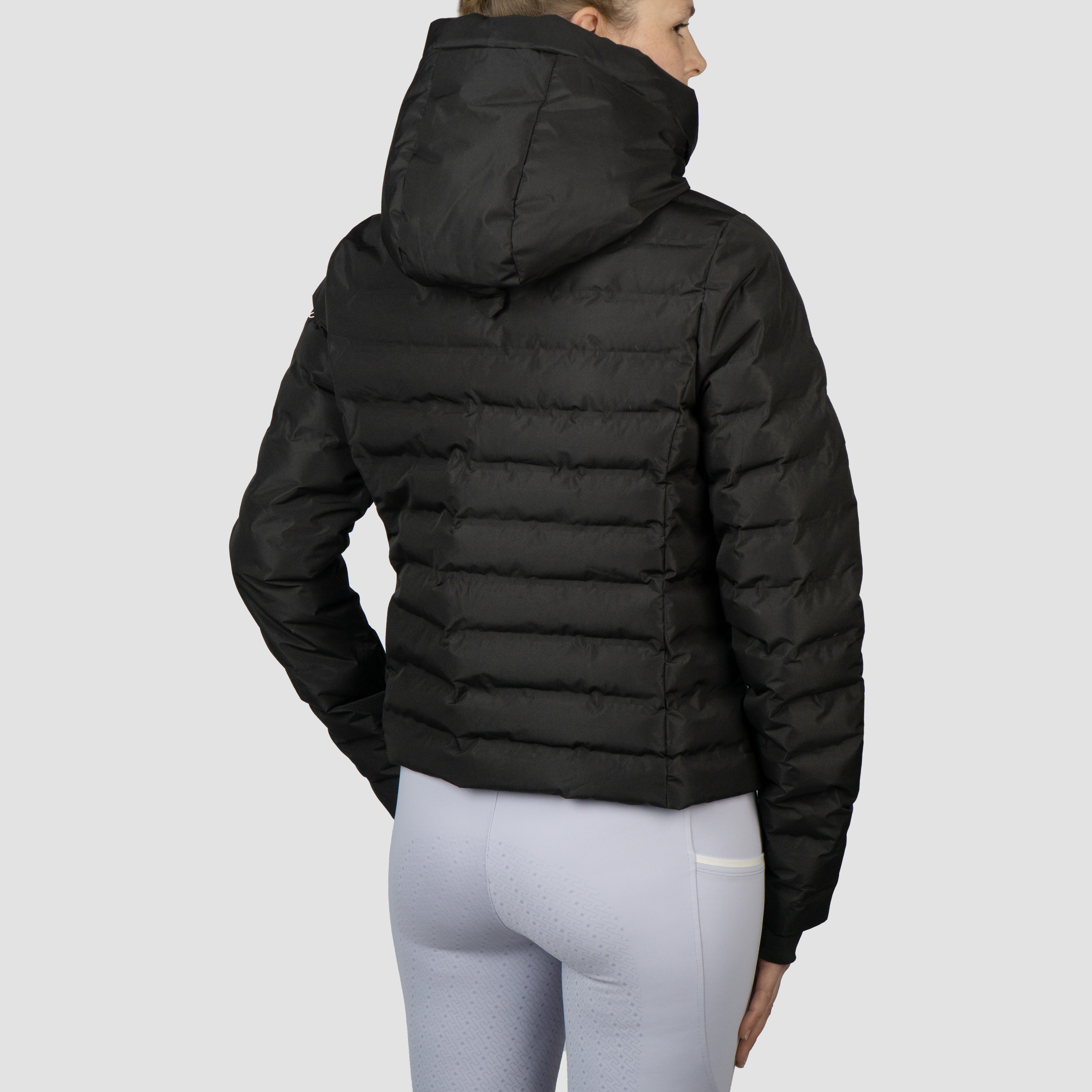 GEWATTEERDE JAS VIOLET