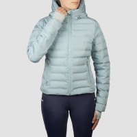 GEWATTEERDE JAS VIOLET