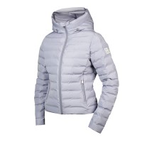 GEWATTEERDE JAS VIOLET