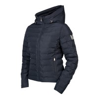 GEWATTEERDE JAS VIOLET